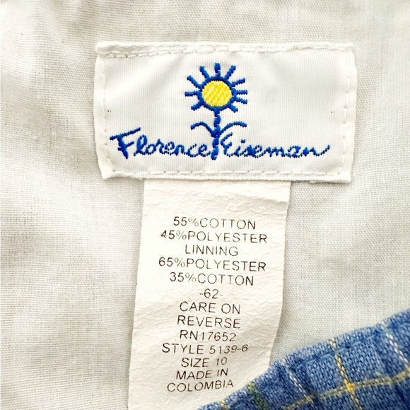 Florence Eiseman | Plaid Ruffle Fringe Skirt (10) 🌼 - Picture 6 of 6